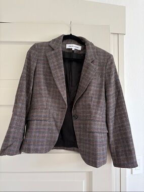 Veronica beard Tyra Plaid Dickey Jacket size 6